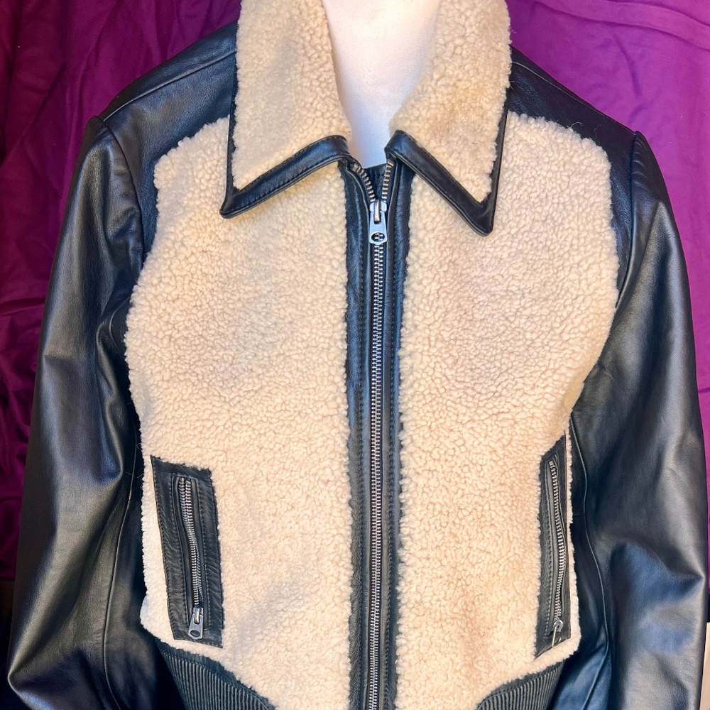 Lucky Brand Black Leather Jacket